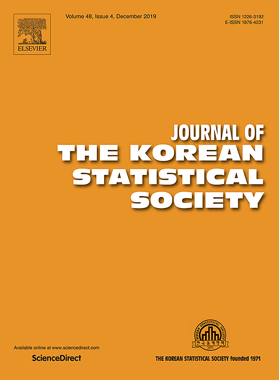 Go to journal home page - Journal of the Korean Statistical Society